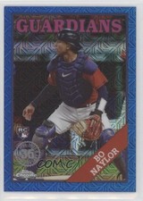 2023 Series 2 1988 Topps Chrome Silver Pack Mojo Blue Refractor Bo Naylor 13sf