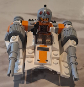 LEGO Star Wars 75074 Snowspeeder Microfighter 100% COMPLETE Series 2 Rebel Pilot