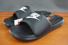 Nike Victori One Slide Shoes Mens Size 10 Black White Slip On Sandals CN9675 002