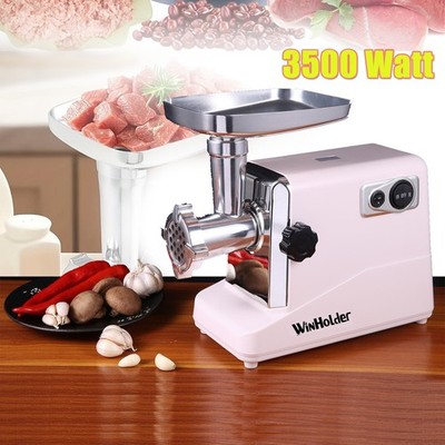 3500 Watt Large Commercial Electric Meat Grinder Sausage Maker Mincer Stuffer US