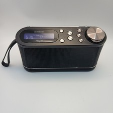 Roberts Play 10 Portable DAB/DAB+/FM Digital Radio - Black - Fully Working