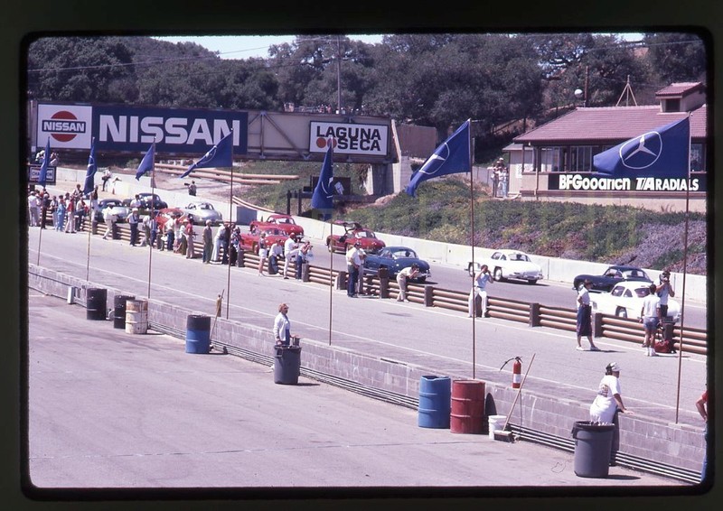 Mercedes-Benz Centennial Race - 1986 Monterey Laguna Seca - Vintage Slide