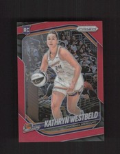 2025 Panini Prizm WNBA #29 Kathryn Westbeld Red Prizms #/299