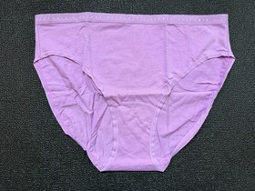 Lot 5 Victoria's Secret sz L High-Leg Brief Cotton Logo Panty Bundle Pack