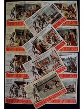 fotobuste LA RIVOLTA DEI GLADIATORI Gianna Maria Canale cruz calvo Cottafavi 195