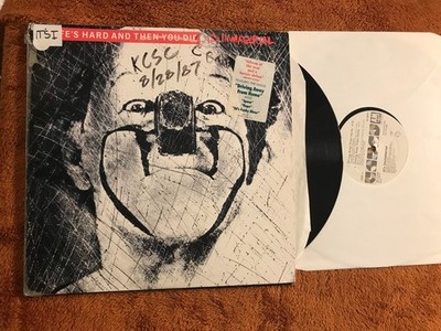 IT'S IMMATERIAL Life's Hard & Then You Die lp PROMO+Driving Away From Home EP!
