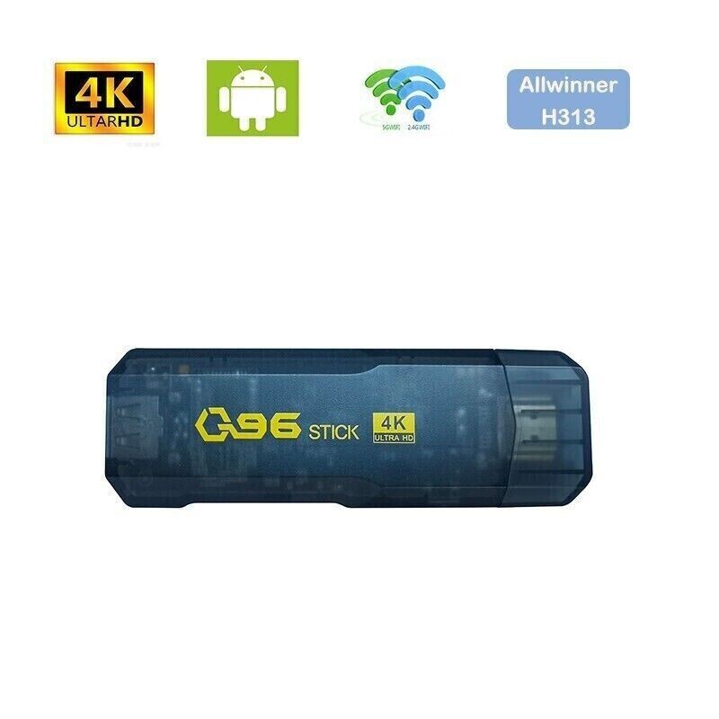 TV Stick Android Ultra HD WiFi Mini Box con Telecomando 8GB+128GB 4K Smart TV foto 3