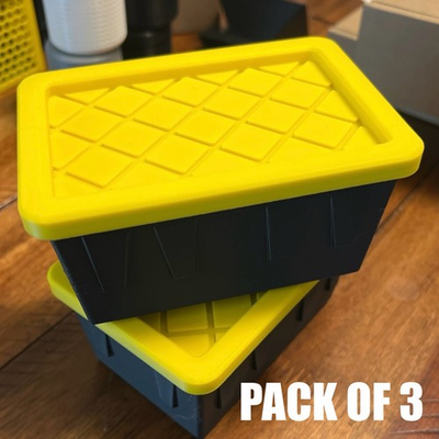 #ad #ad Tiny Tote Mini Storage Container Lowes amp; DHX Replica With Lids SET OF 3 $22.00