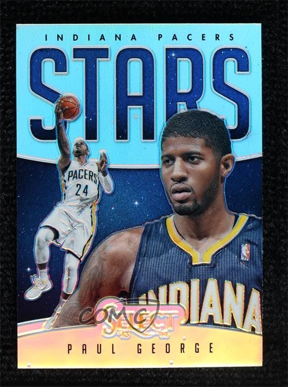 2013-14 Panini Select Stars Silver Prizm Paul George #9 00ur