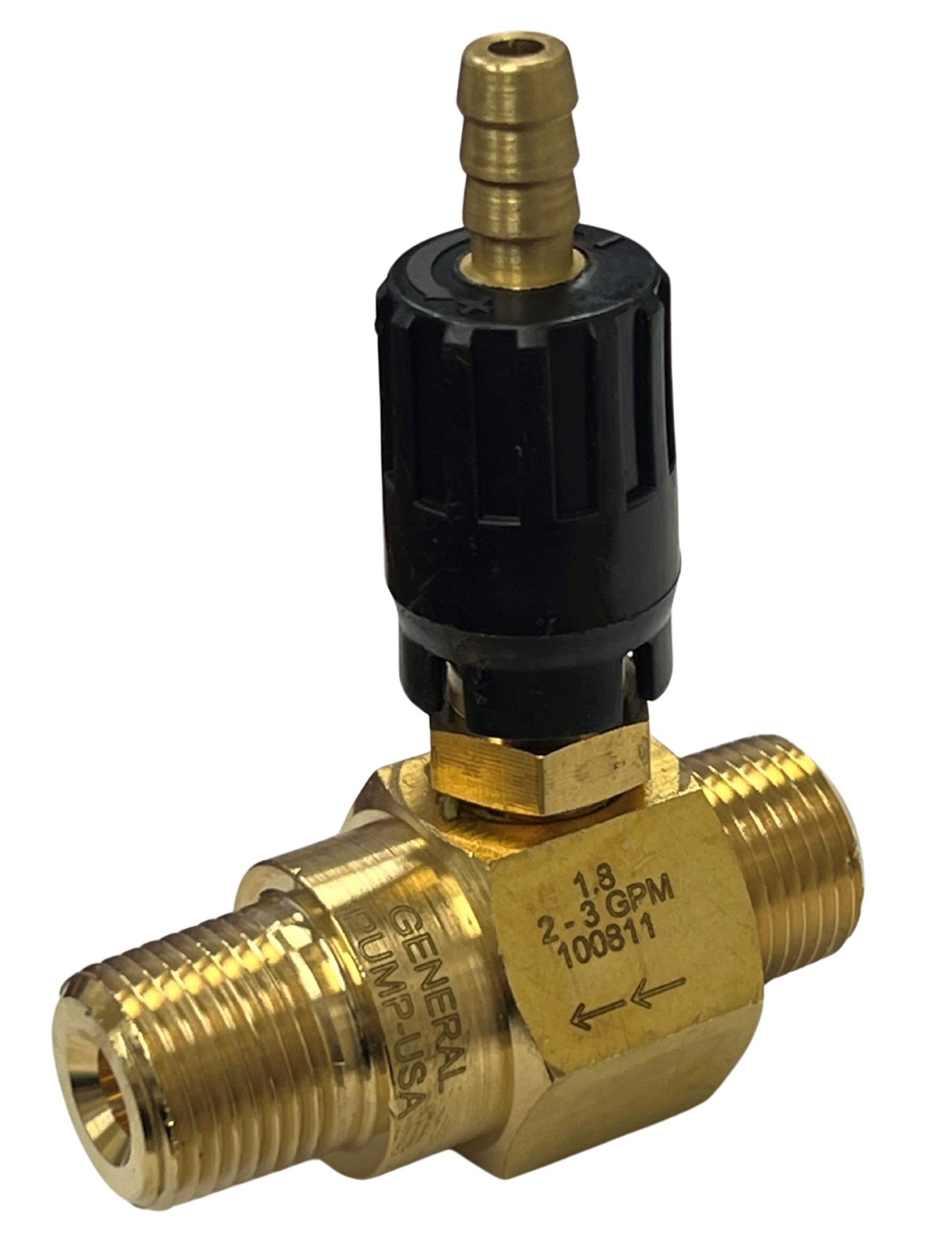 General Pump GP 100811 High Draw 20% Adjustable Chemical Injector MxM #1.8