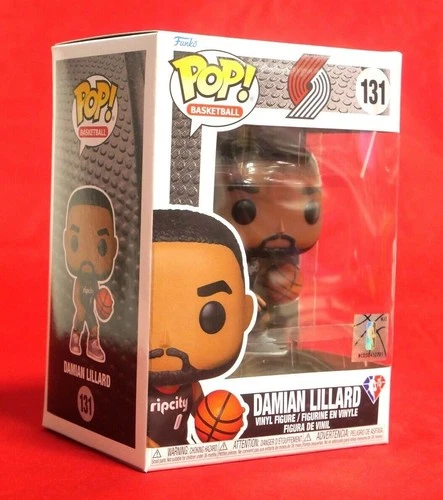 NBA Funko Pop Rip City Trailblazers Damian Lillard 131 City Edition 2021 NEW MOC