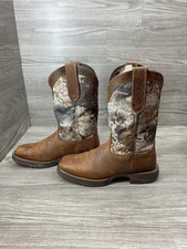 Durango Men Rebel Brown Camo Western Cowboy Boots DDB443BP Size 13 M