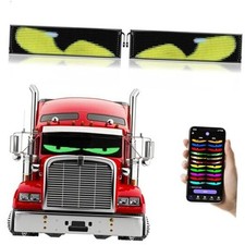 2Pcs LED Eyes for Truck Windshield,Devil Eyes Light for 23"x 5"/2Pcs