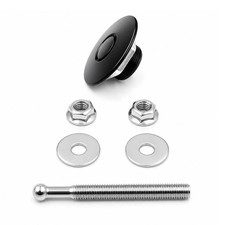 QL25SB 1.5 Inch Black Mini Quick Release Latch For Car Hood Panels Clip