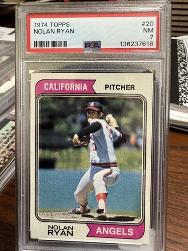1974 Topps - Nolan Ryan #20 PSA 7