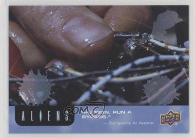 2018 Upper Deck Aliens Movie Synthetic Blood 54/99 Hudson Run A Bypass #28 0c3