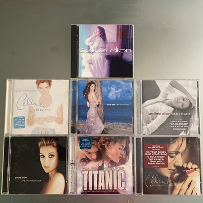 Celine Dion 7 LOT: These Are Special Times, One Heart, Titanic, New Day, Love+
