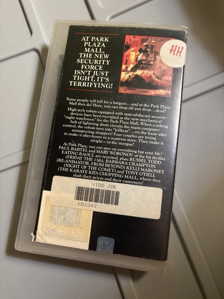 BETA RARE (Not Vhs) Horror Movie 1987 Chopping Mall Robot Slasher Movie - Image 3 of 4