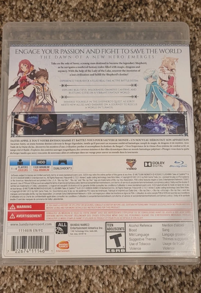 TALES OF ZESTIRIA (PS3) - Image 2 of 4