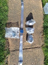 Vintage Seat Belt Chrome Lap Belt Silver Set Of 4 Mopar Ford Rat Rod Vintage Seat Belt Chrome Lap Belt Silver Set Of 4 Mopar Ford Rat Rod