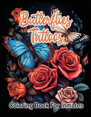 Sureshot Books Publishing Butterflies Tattoos Coloring Book for Inm (Paperback)