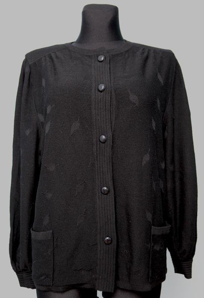 Women Nina Ricci Sweater Black Wool 40 / L / 48