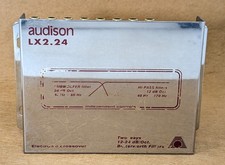 Audison LX 2.24 crossover elettronico attivo vintage hifi car audio stereo car