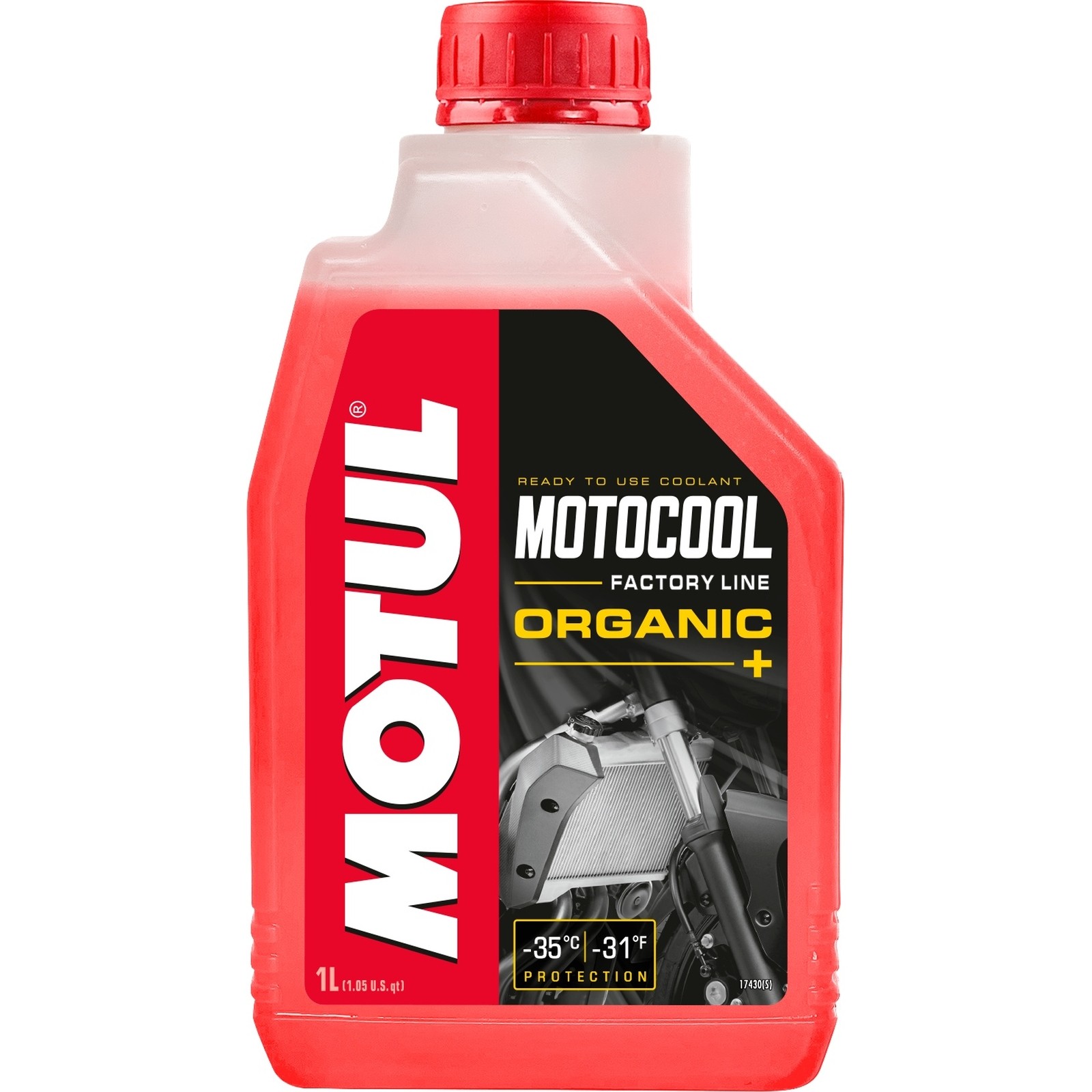 Motul Motocool Factory Line Motorcycle Antifreeze Coolant Ready To Use - 1 Litre