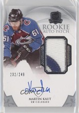 2020-21 Upper Deck The Cup Rookie 232/249 Martin Kaut #140 Patch Auto 0lb7
