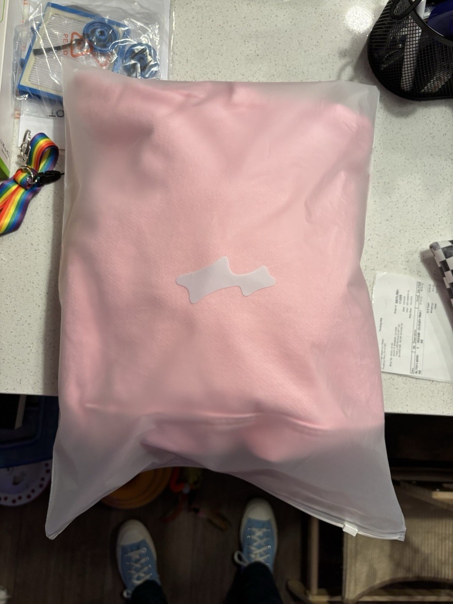 Justin Bieber SKYLRK Hoodie Cloudy Pink Size X Small Brand New | eBay