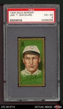 1911 T205 Jimmy Sheckard Cubs PSA 4 - VG/EX