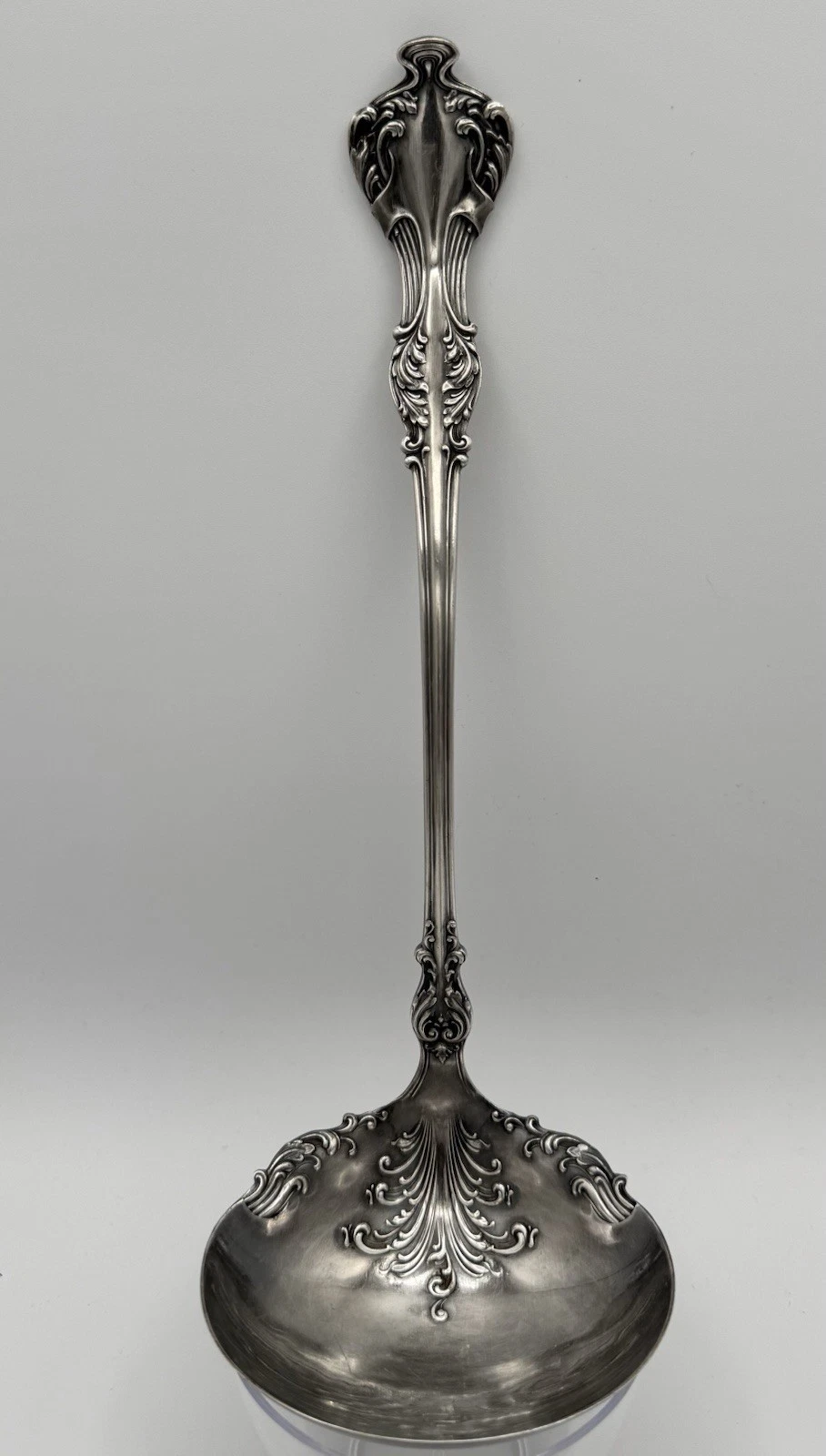 Antique Rogers & Bros A1 Silverplate Serving Ladle Ornate Victorian