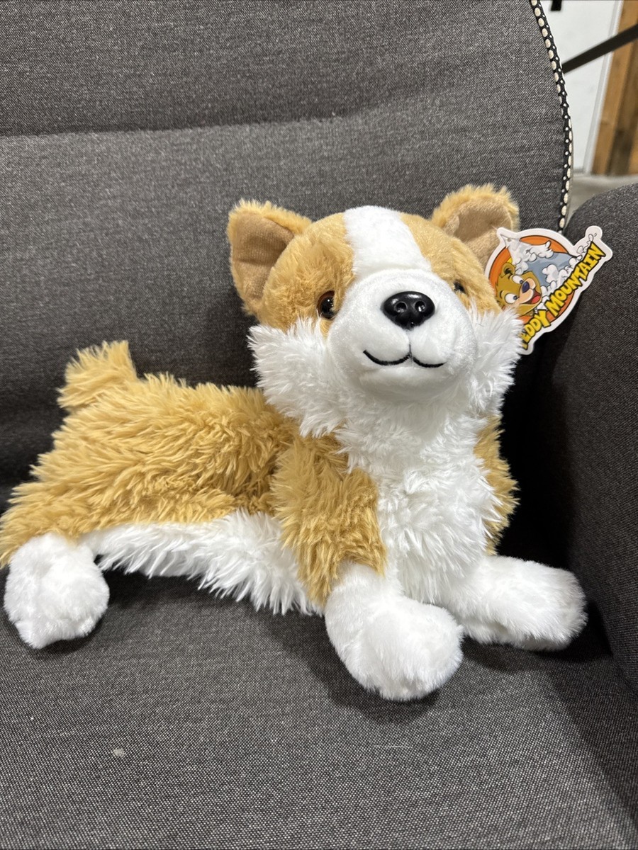 Teddy Mountain Plush You Stuff Corgi W/heartbeat Inside -New | eBay
