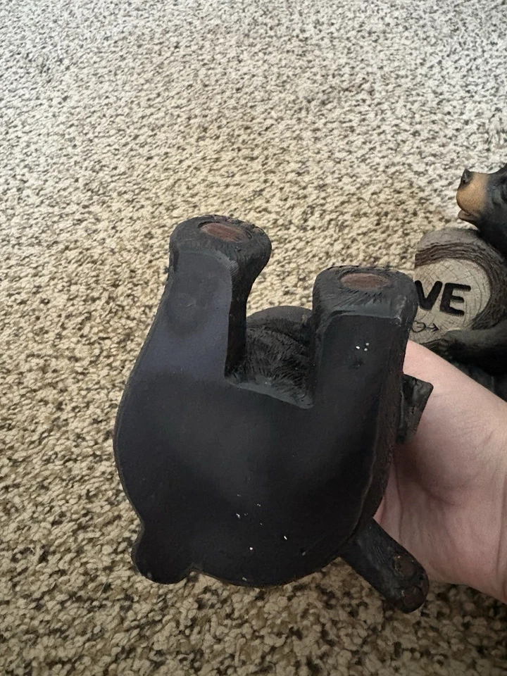 DW Love Bear Escultura Estatuilla Corazón Decoración Hogar San Valentín Foto 3 de 4