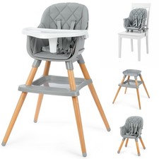 6 in 1 High Chairs for Babies and Toddlers, Baby High Chair Convertible to Se...