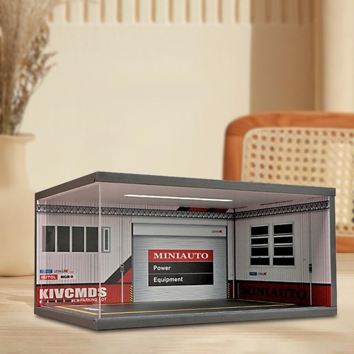 1/18 Parkhaus Underground Parking Diorama Container Tischdeko Tiefgarage Gifts - Bild 6 von 7