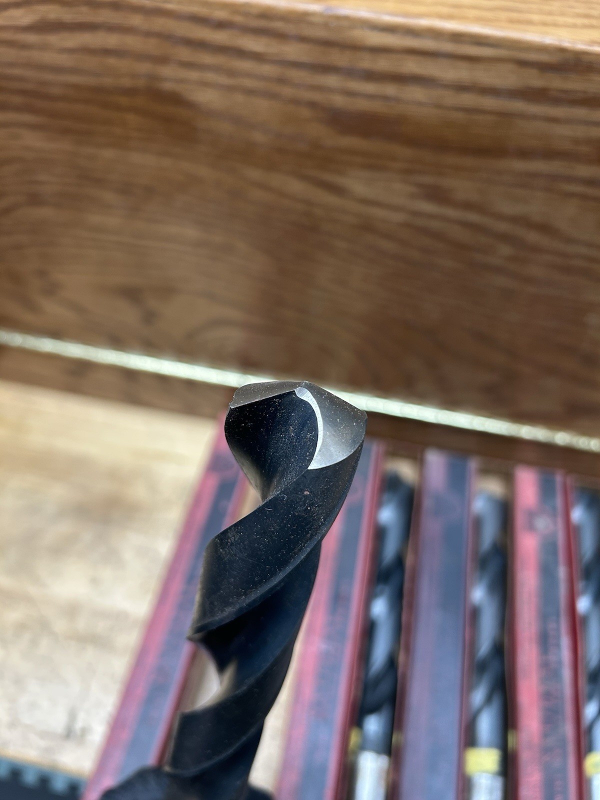 LOT OF 4, NEW! HSS 4MT TAPER SHANK DRILL 1-5/32" DIAMETER NATIONAL TWIST DRILL