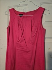Talbots Pink/Fushia Sleeveless Dress Size 4P. Excellent condition. Fully lined.