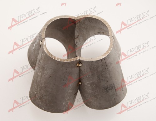 4-1 4 Cylinder Manifold Header Merge Collector Stainless Steel T25 T28 Inlet - Picture 5 of 5