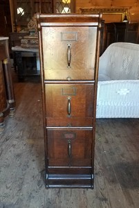 Victorian Quartersawn Oak File Cabinet Ebay