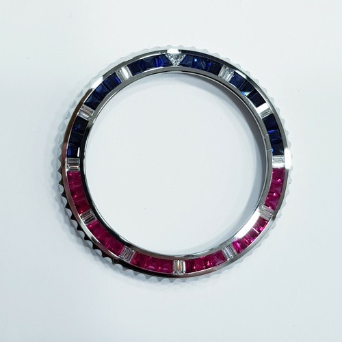 GHIERA Diamanti, Zaffiri e Rubini per ROLEX GMT | eBay