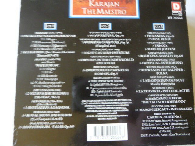 Maestro Vol. 1: Herbert von Karajan［CD］ KARAJAN,HERBERT VON - Maestro, Vol. 1 - Amazon.com Music
