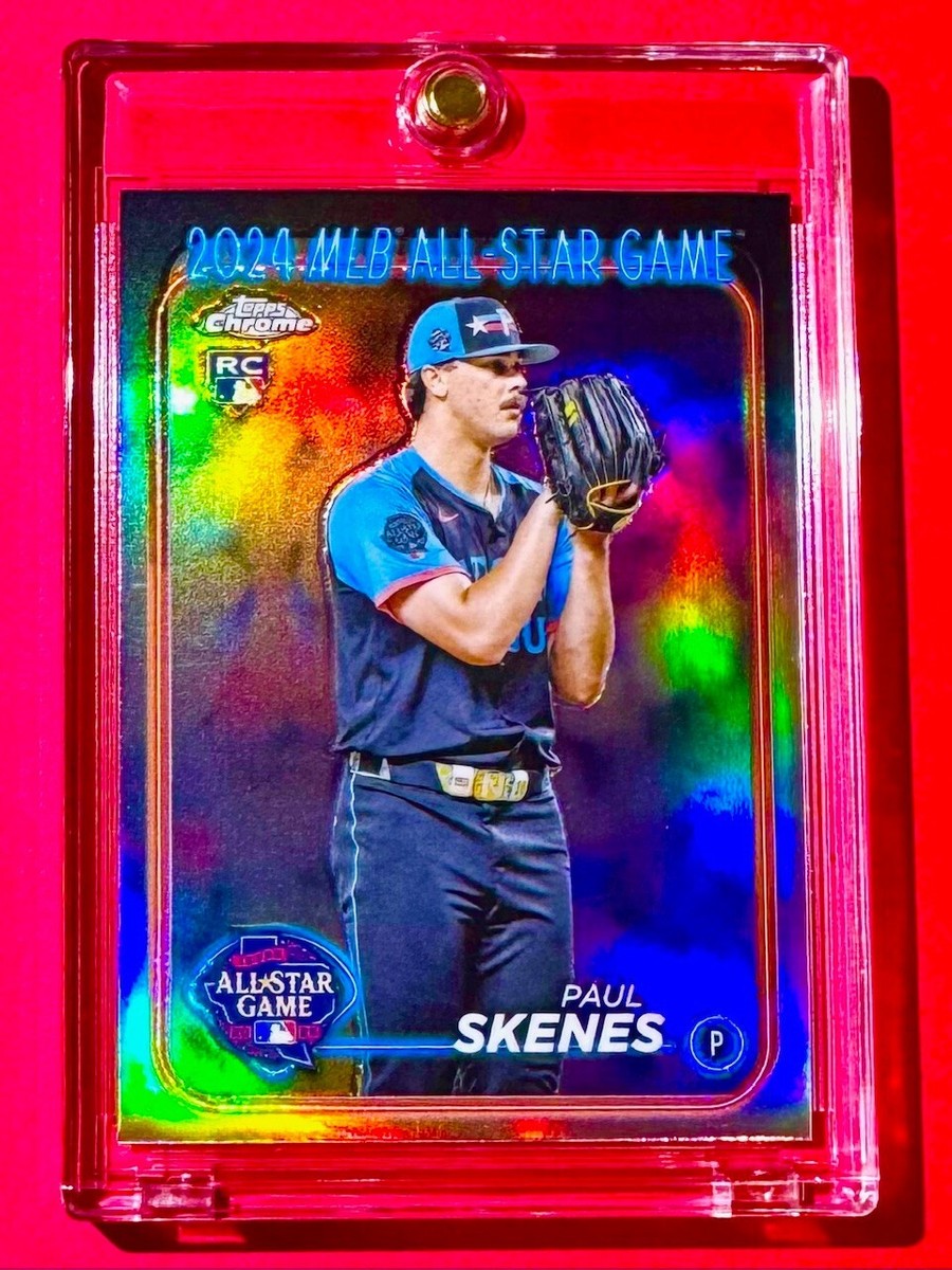 Paul Skenes RARE ROOKIE REFRACTOR ALL STAR GAME VARIATION SP TOPPS 