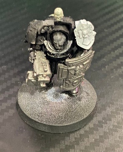 warhammer 40k - x5 SM Terminators (kitbashed) assembled/partially painted, used. - Picture 2 of 11