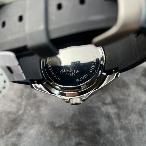 Jules Jurgenson Quartz Analog Diver Watch 5225Y GTS Strap 74999 Calendar NIB - Picture 11 of 16