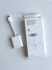 Apple OEM Original A1307 Mini DisplayPort to VGA Adapter - White MB572Z/B 