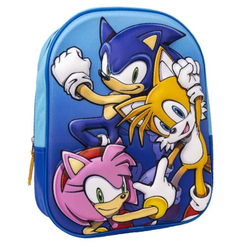 CERDÁ LIFE'S LITTLE MOMENTS Unisex Kid's Sonic School Bag Backpack, Multicolor,  - Picture 1 of 4