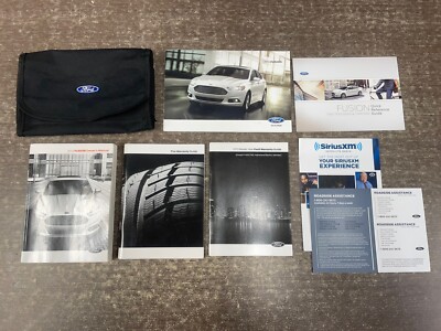 2013 Ford Fusion Owners Manual Set OEM With Case User Guide Book 13 OEM