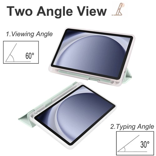 Custodia in pelle tablet antiurto flip stand cover per Samsung Galaxy Tab A9 Plus  - Foto 56 di 68