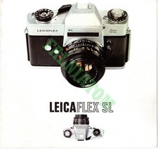 Vintage Leicaflex SL Brochure 24 pages 